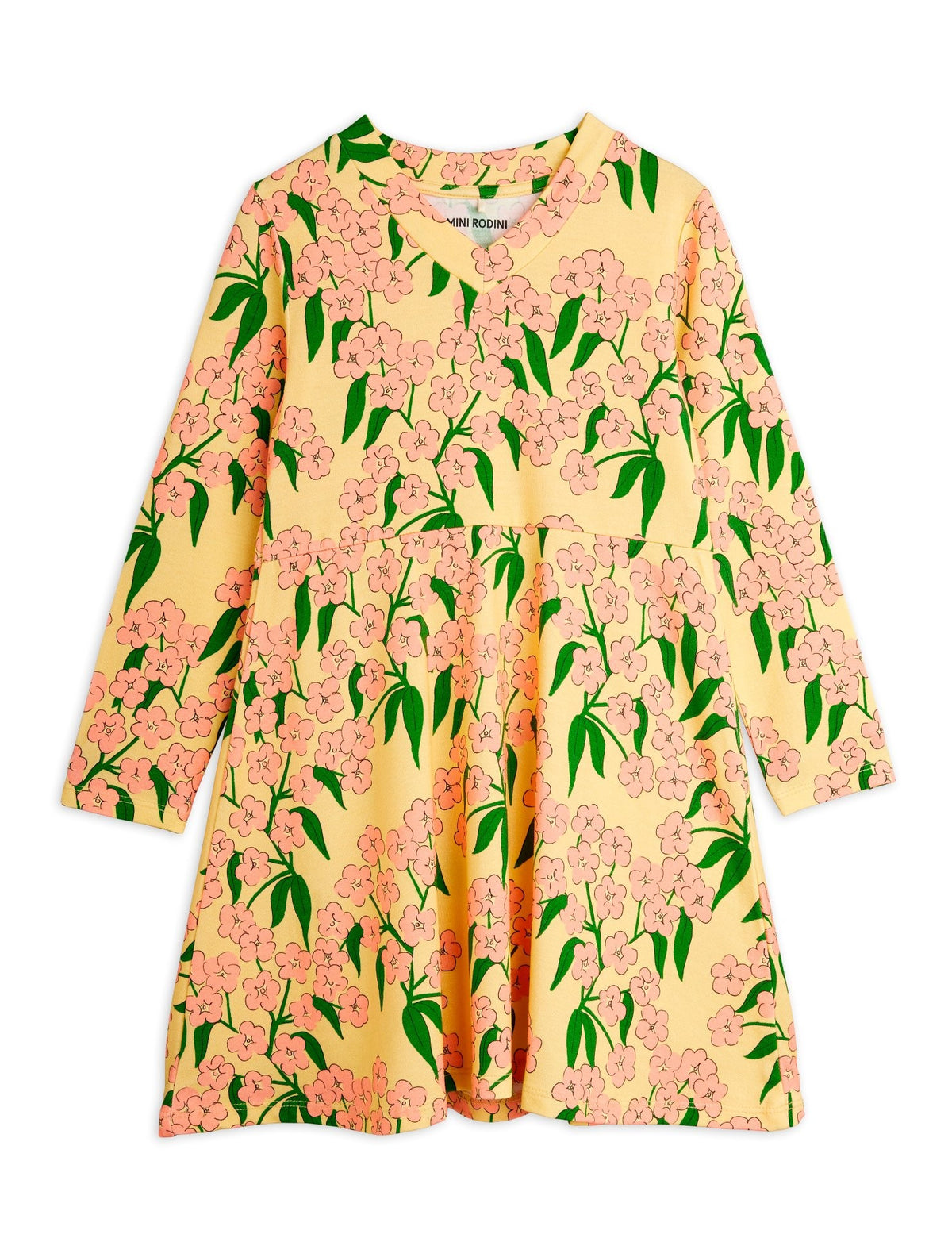 【MINI RODINI ミニロディーニ】Alpine flowers aop ls dress