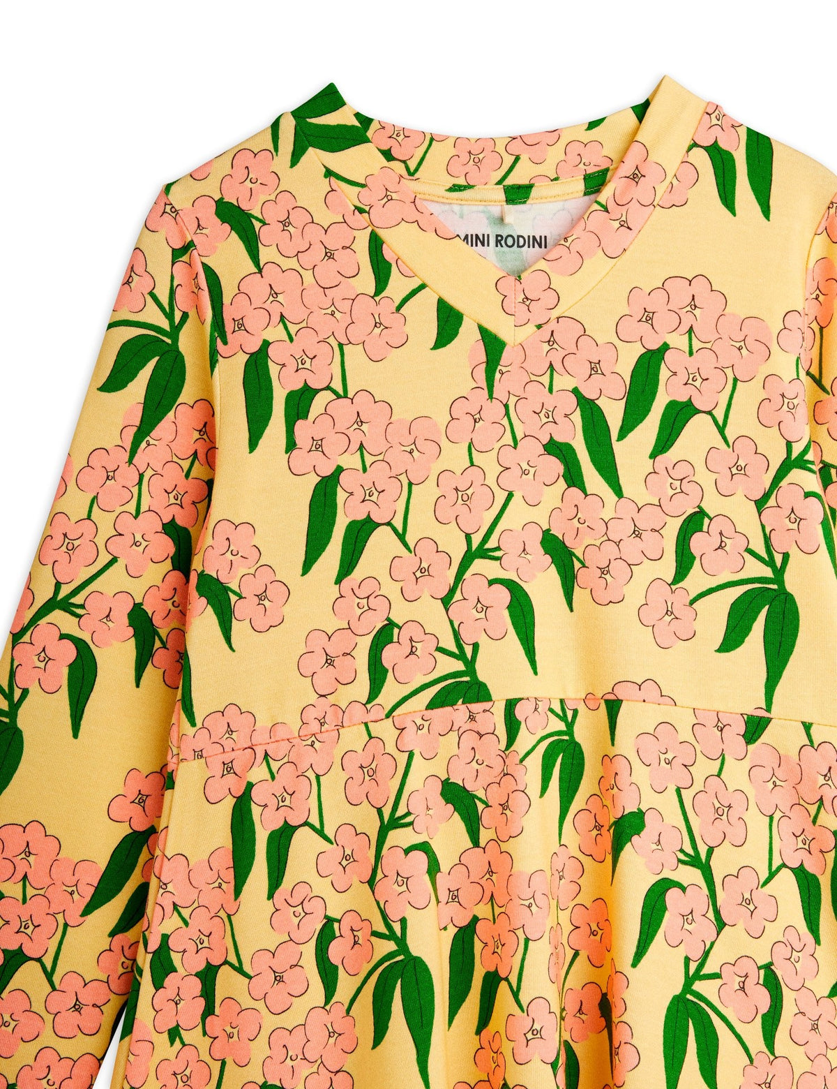 【MINI RODINI ミニロディーニ】Alpine flowers aop ls dress