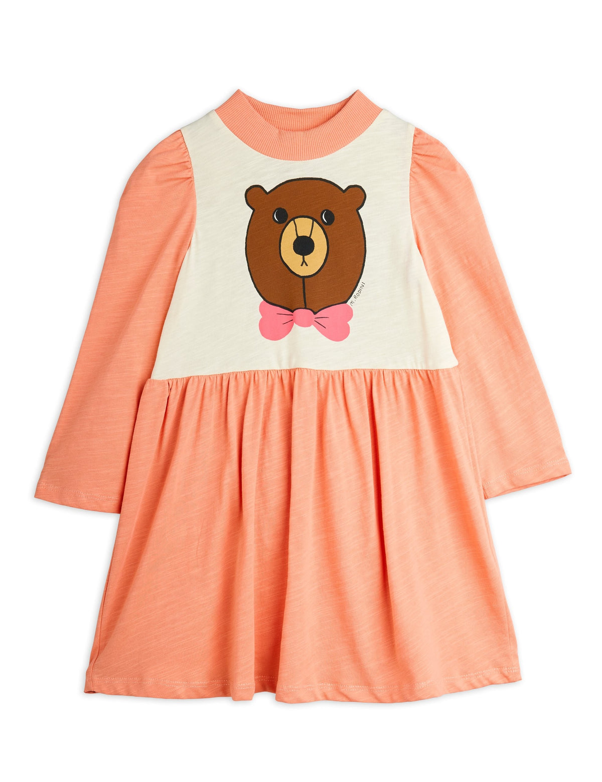 【MINI RODINI ミニロディーニ】Bear sp ls dress