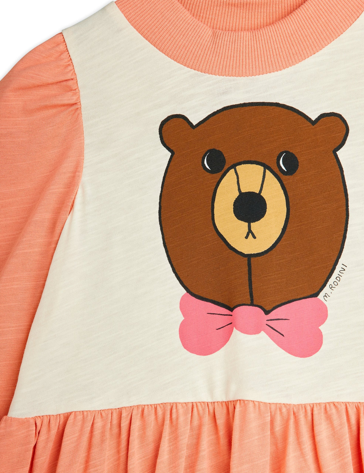 【MINI RODINI ミニロディーニ】Bear sp ls dress
