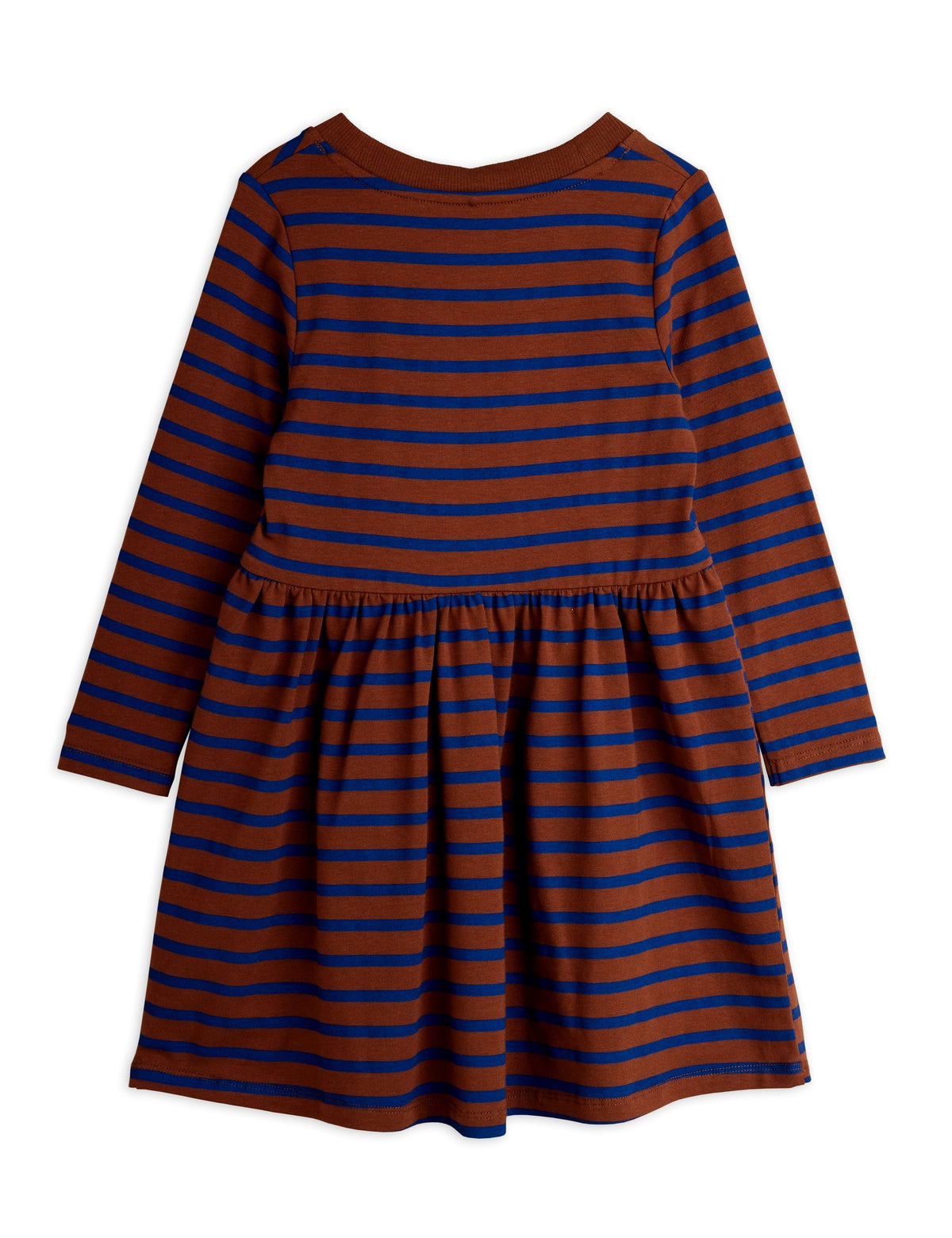 【MINI RODINI ミニロディーニ】Stripe bird patch ls dress