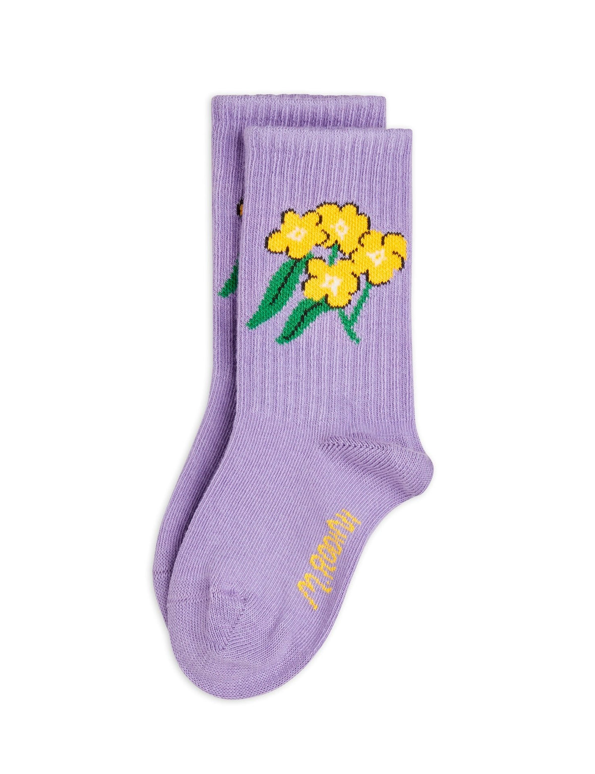 【MINI RODINI ミニロディーニ】Alpine flowers 1-pack socks