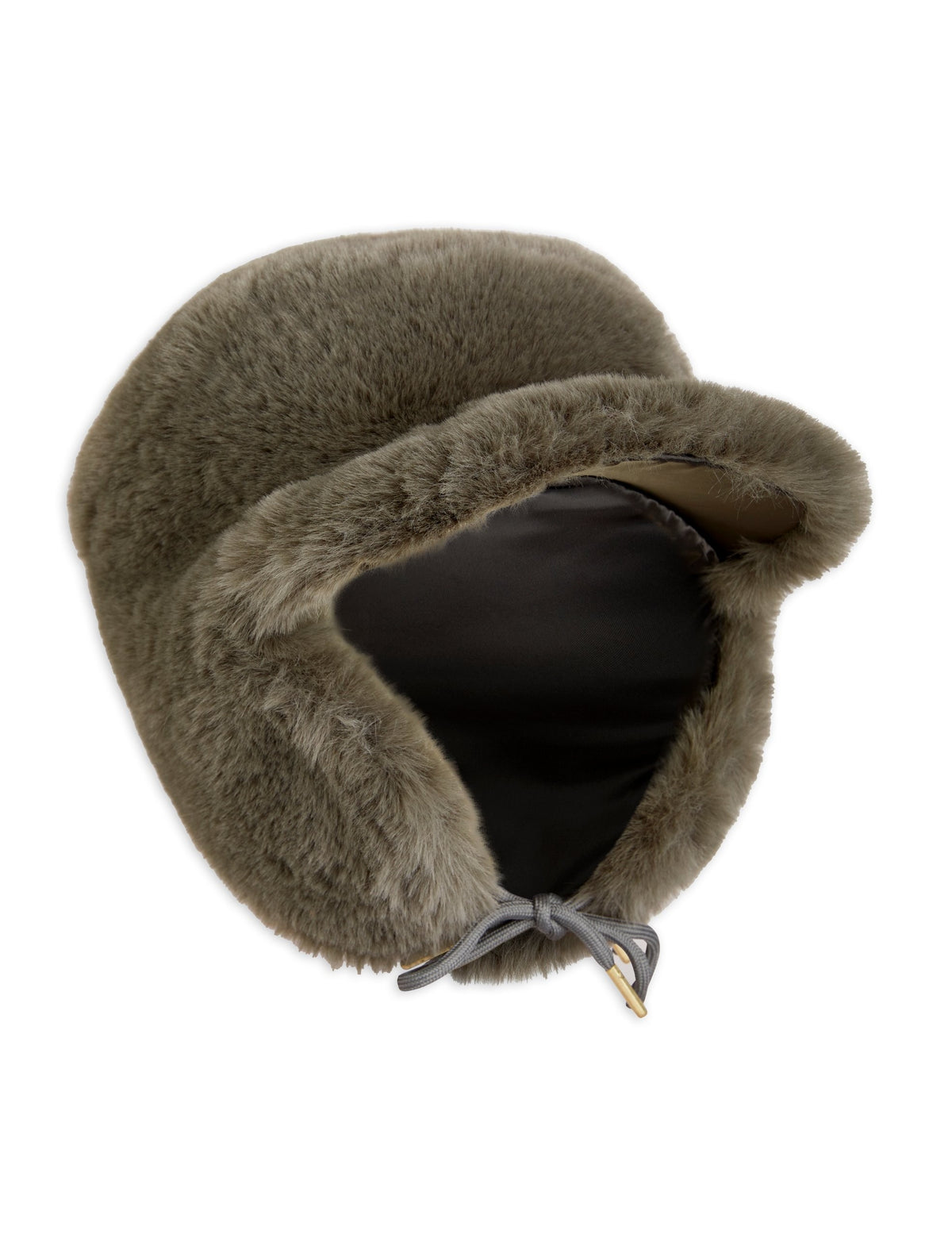 【MINI RODINI ミニロディーニ】Faux fur cap