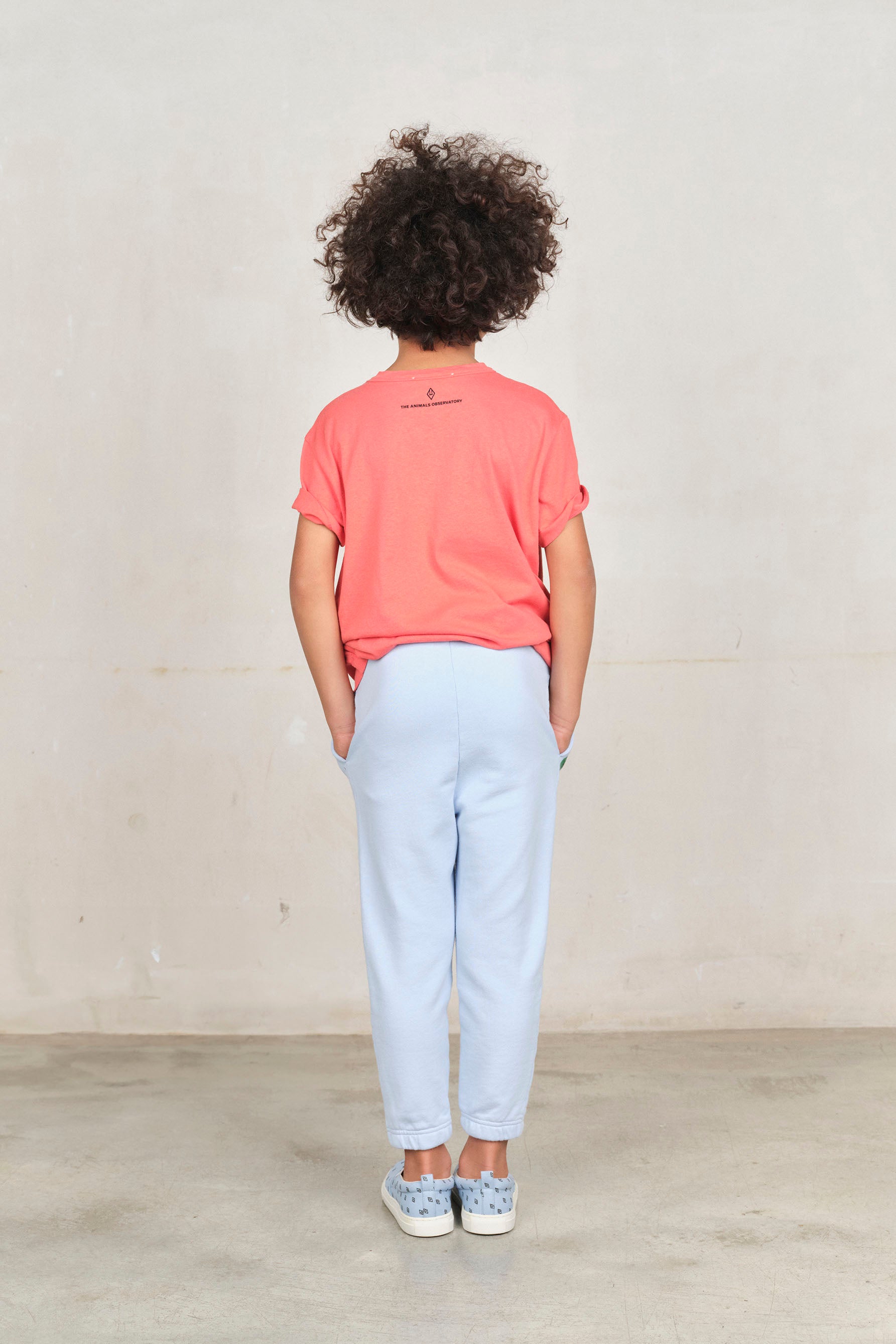 【The Animals Observatory】BIG ROOSTER KID T-SHIRT Red