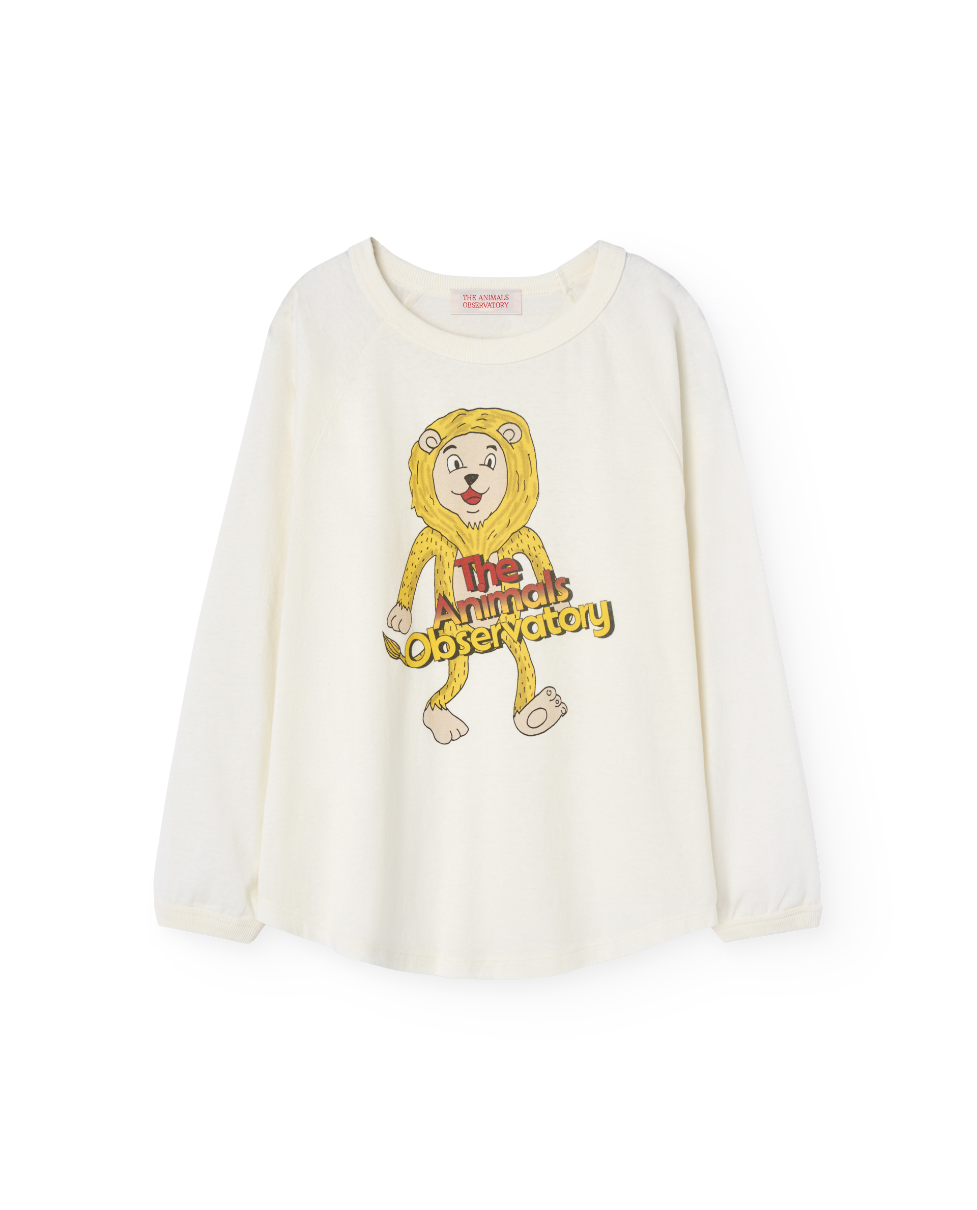 【The Animals Observatory】ANTEATER KID LONG SLEEVE T-SHIRT White