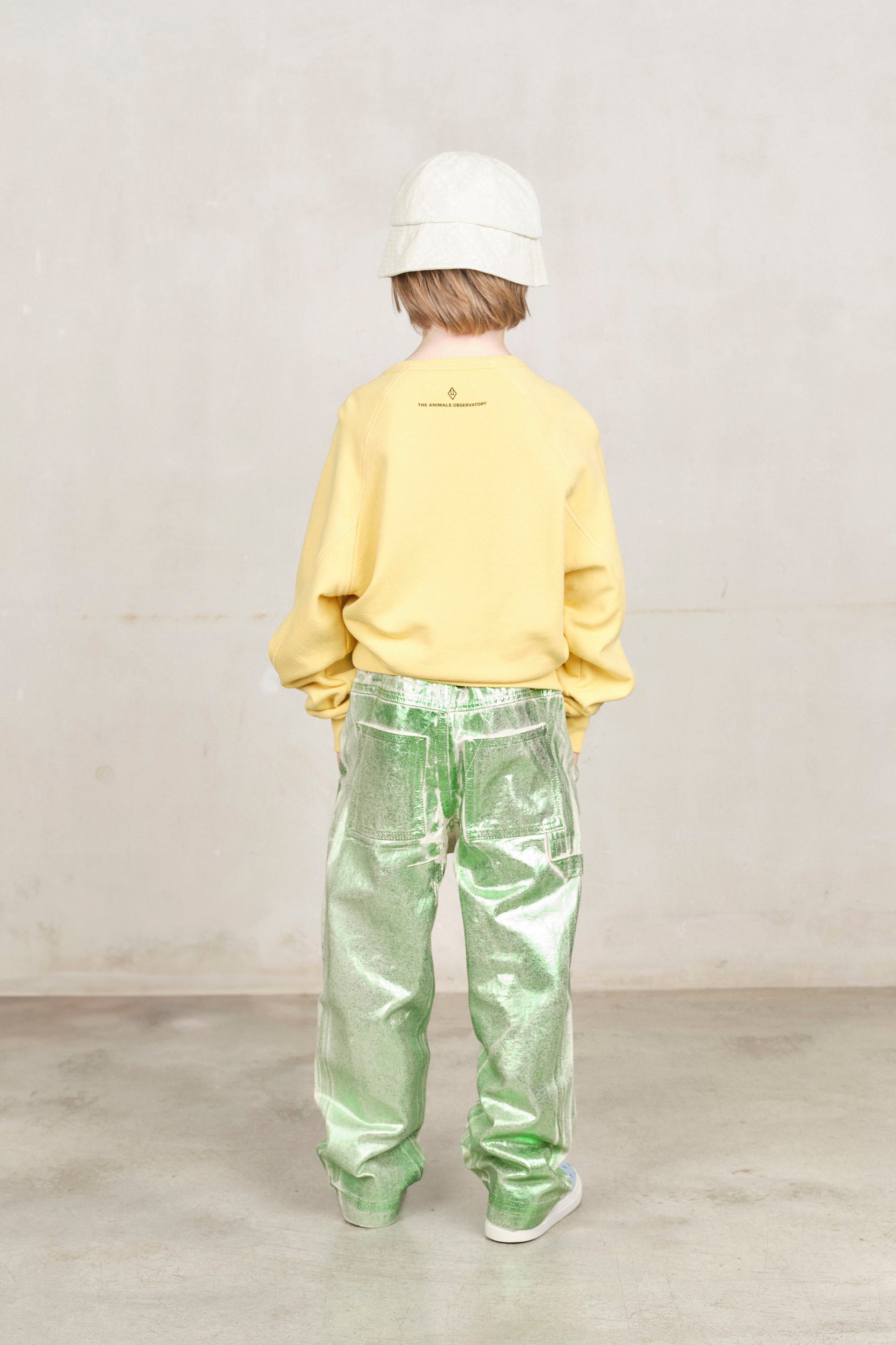 【The Animals Observatory】SHARK KID SWEATSHIRT Yellow