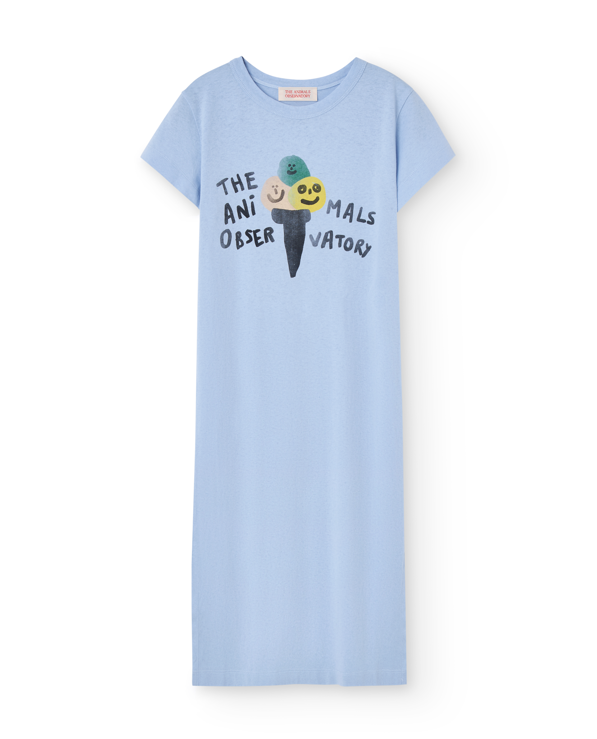 【The Animals Observatory】GORILLA KID DRESS Soft Blue