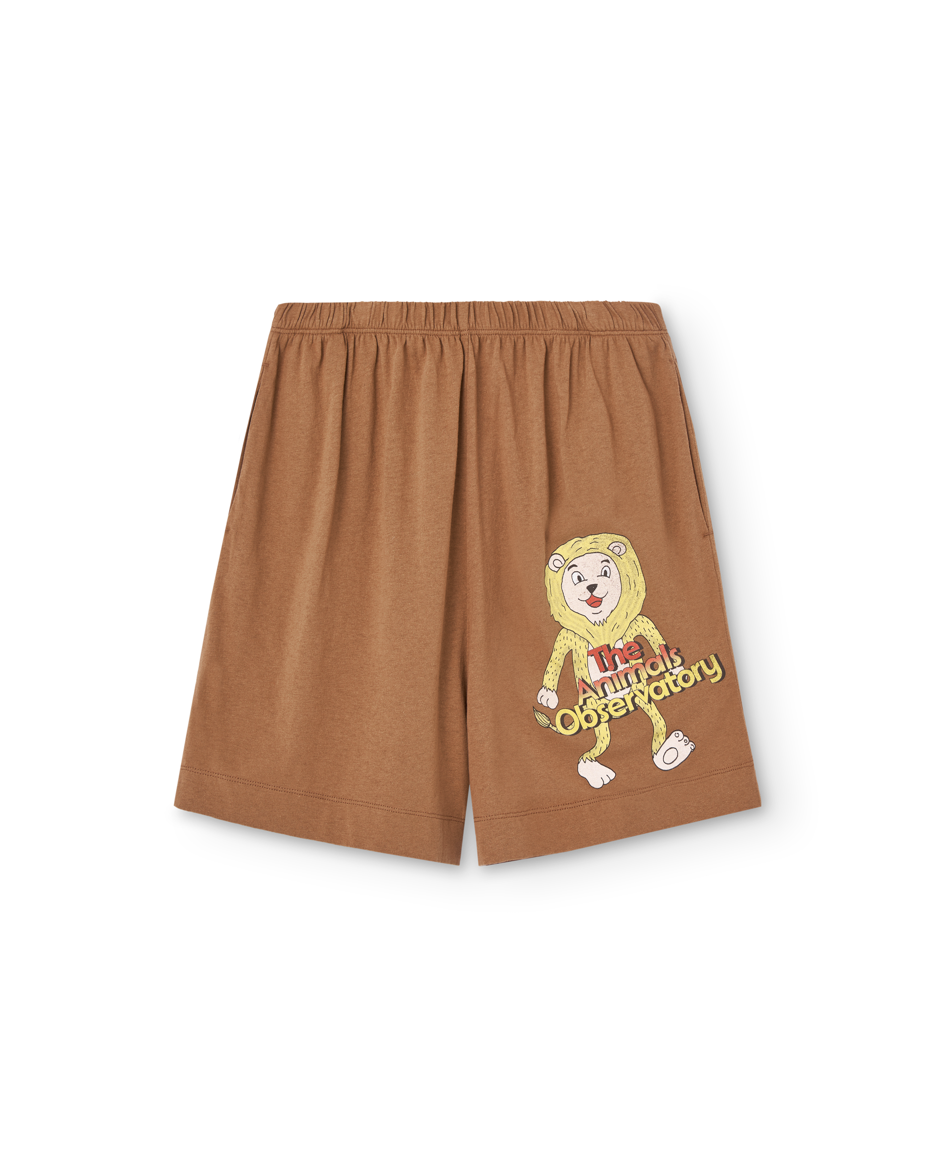 【The Animals Observatory】MOLE KID BERMUDA SHORTS Brown