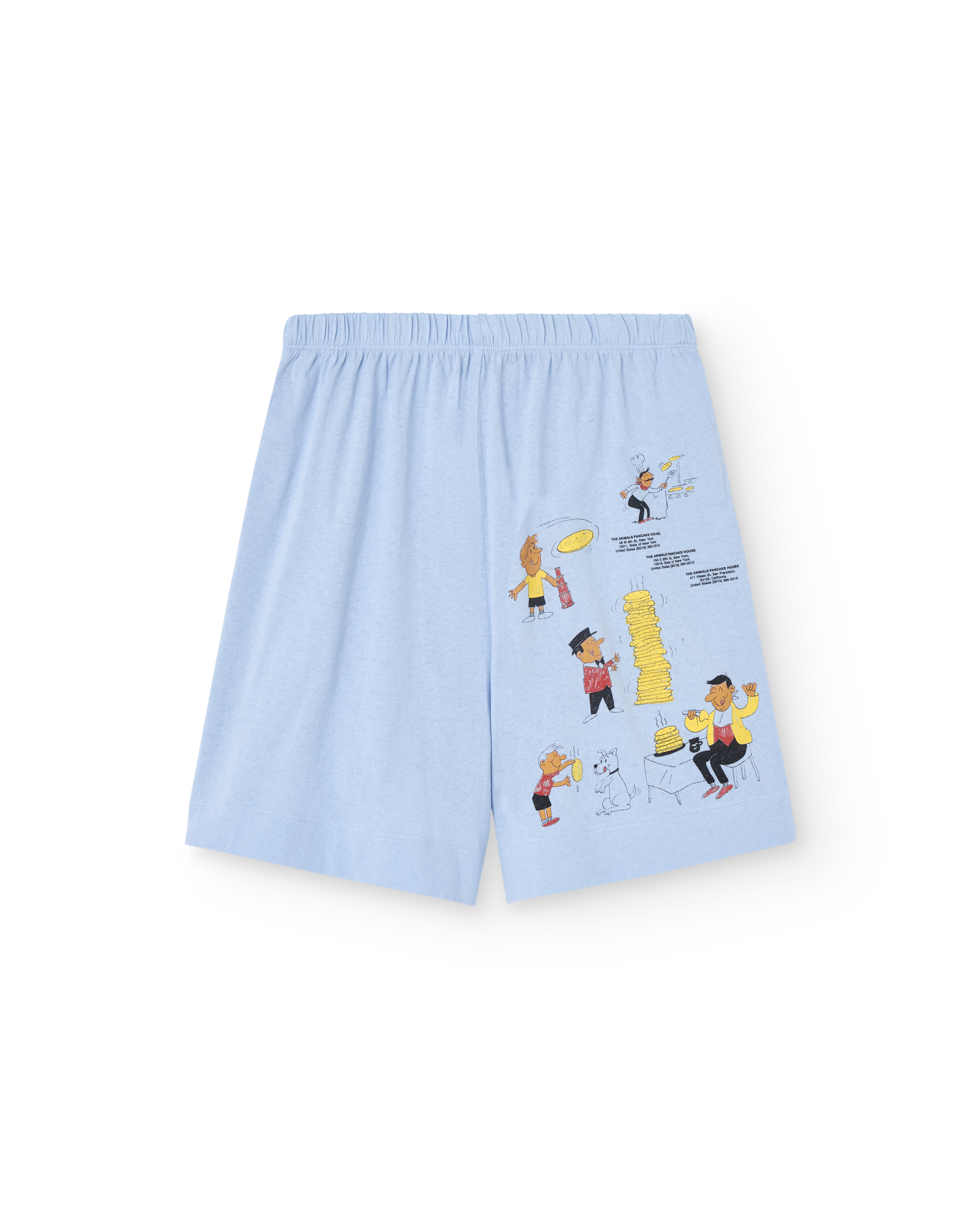 【The Animals Observatory】MOLE KID BERMUDA SHORTS Soft Blue