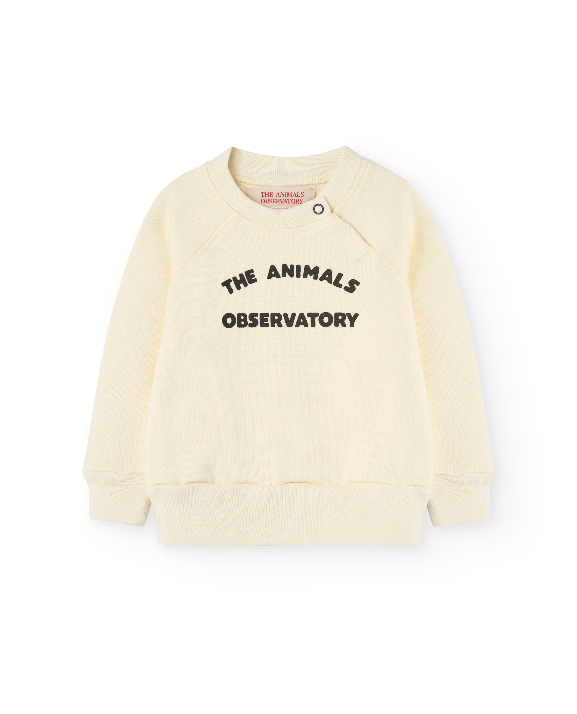 【The Animals Observatory】JACKAL BABY SWEATSHIRT White Logo