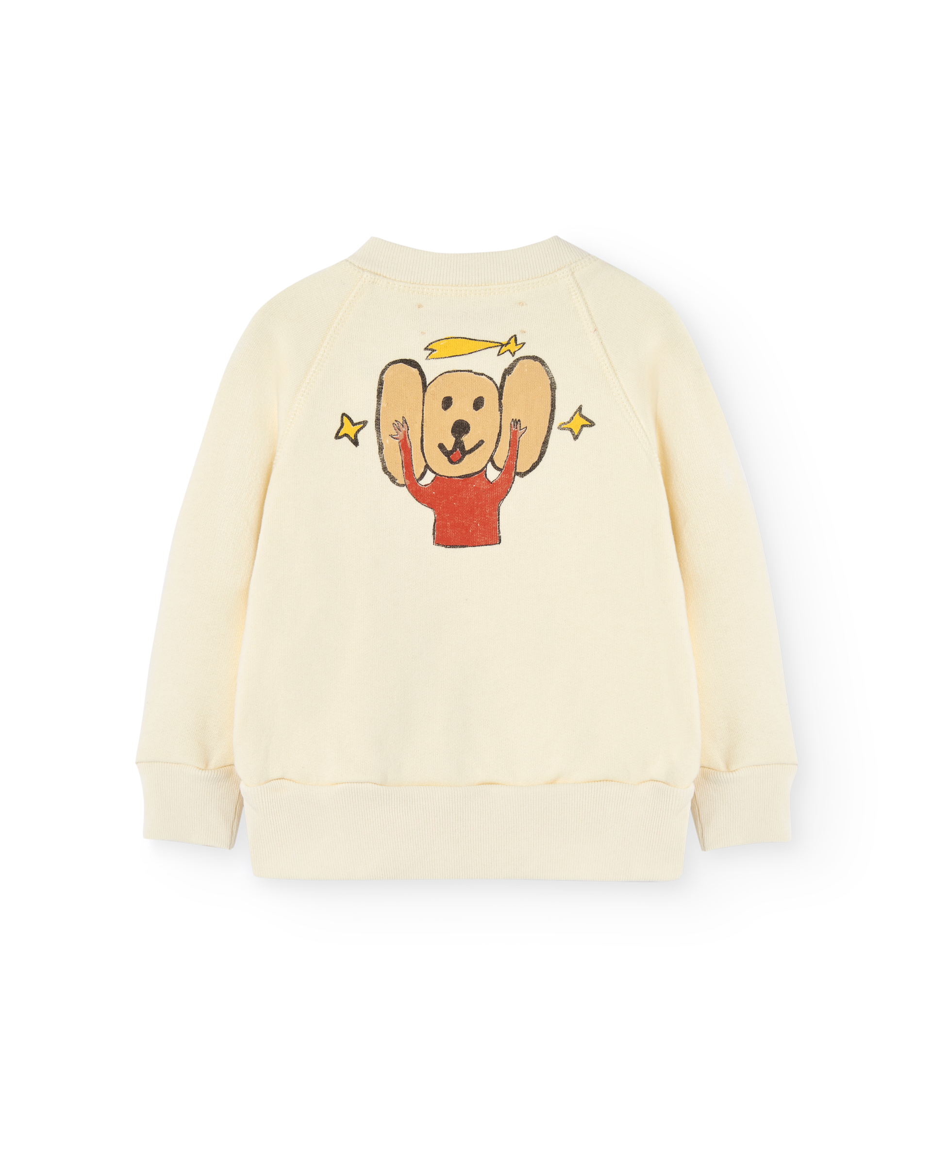 【The Animals Observatory】JACKAL BABY SWEATSHIRT White Logo