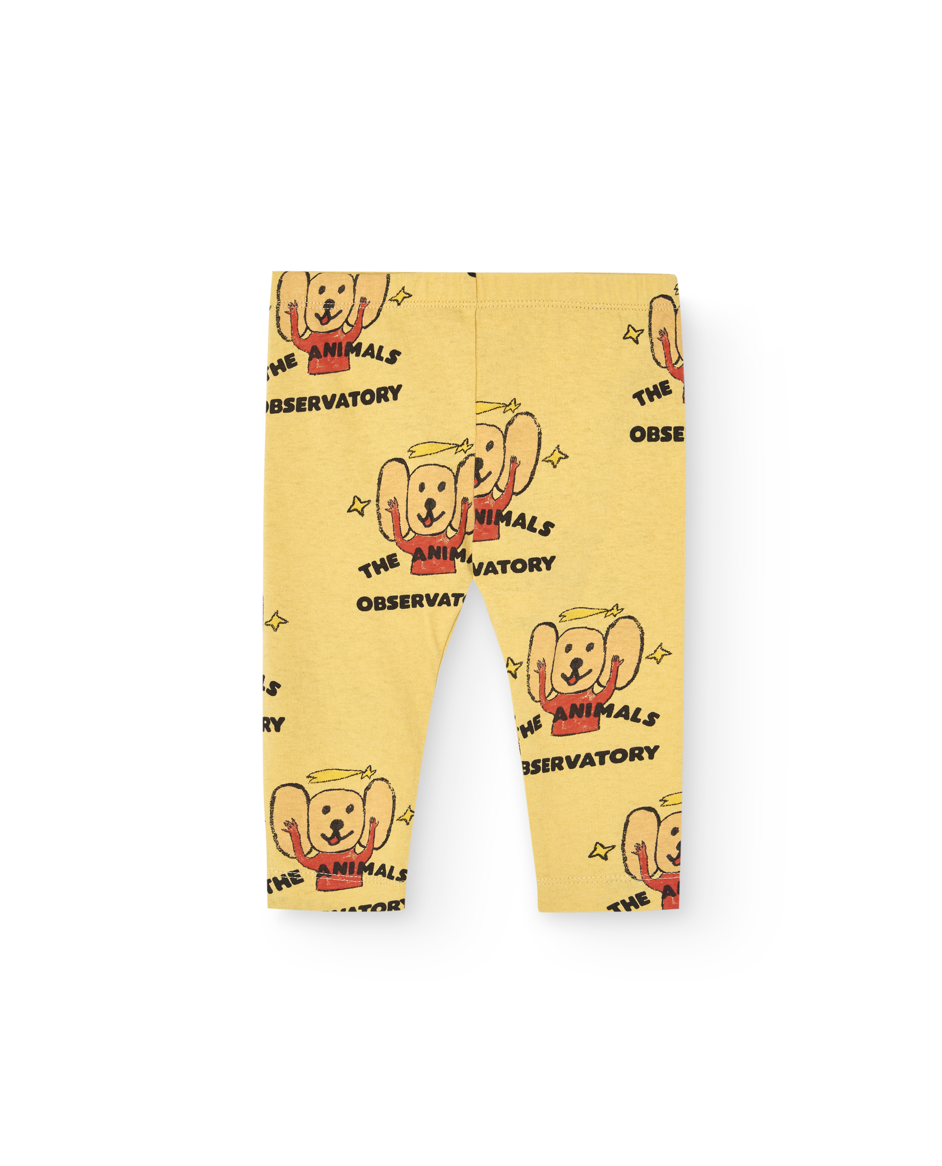 【The Animals Observatory】PENGUIN BABY LEGGINGS Yellow Logo