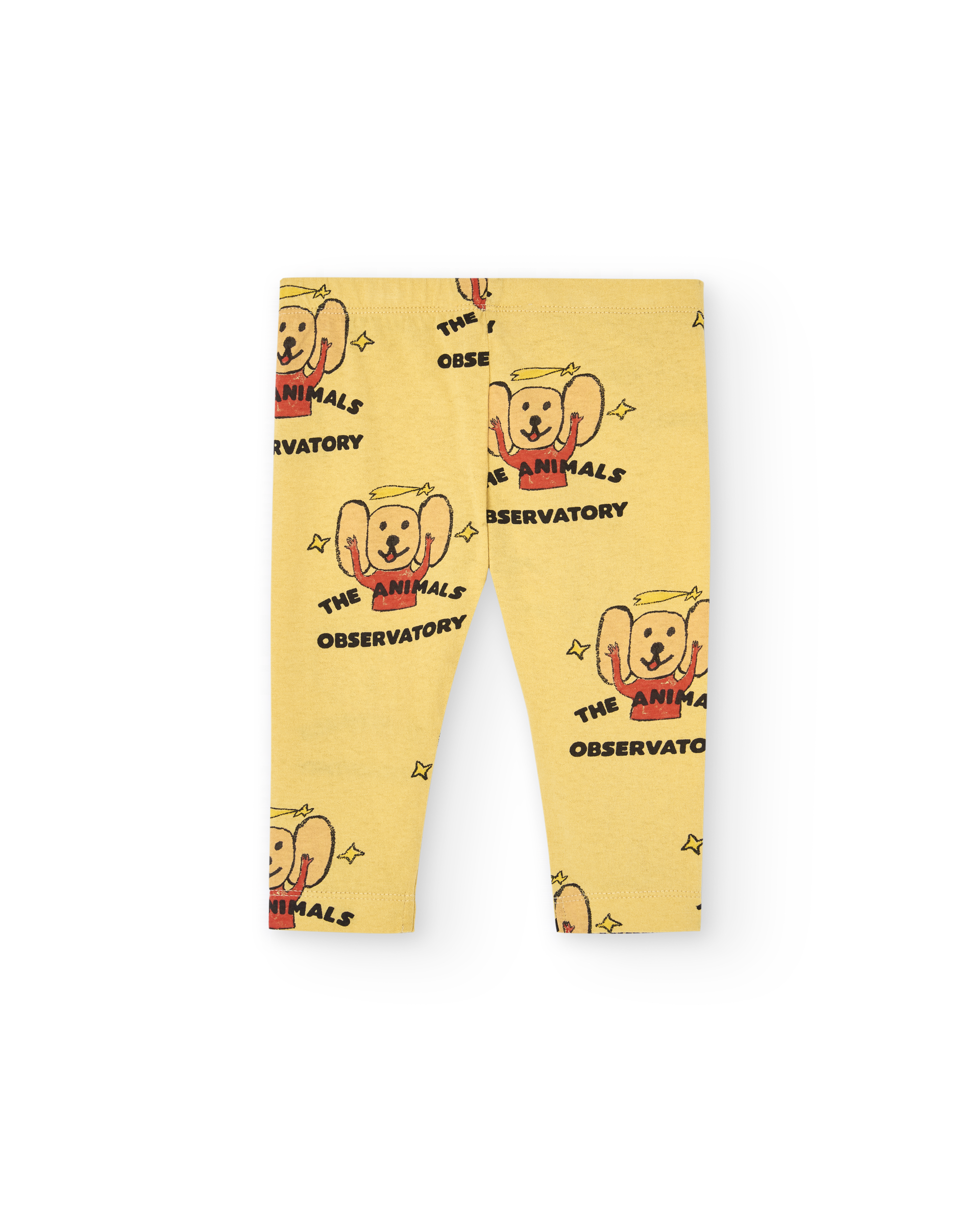 【The Animals Observatory】PENGUIN BABY LEGGINGS Yellow Logo