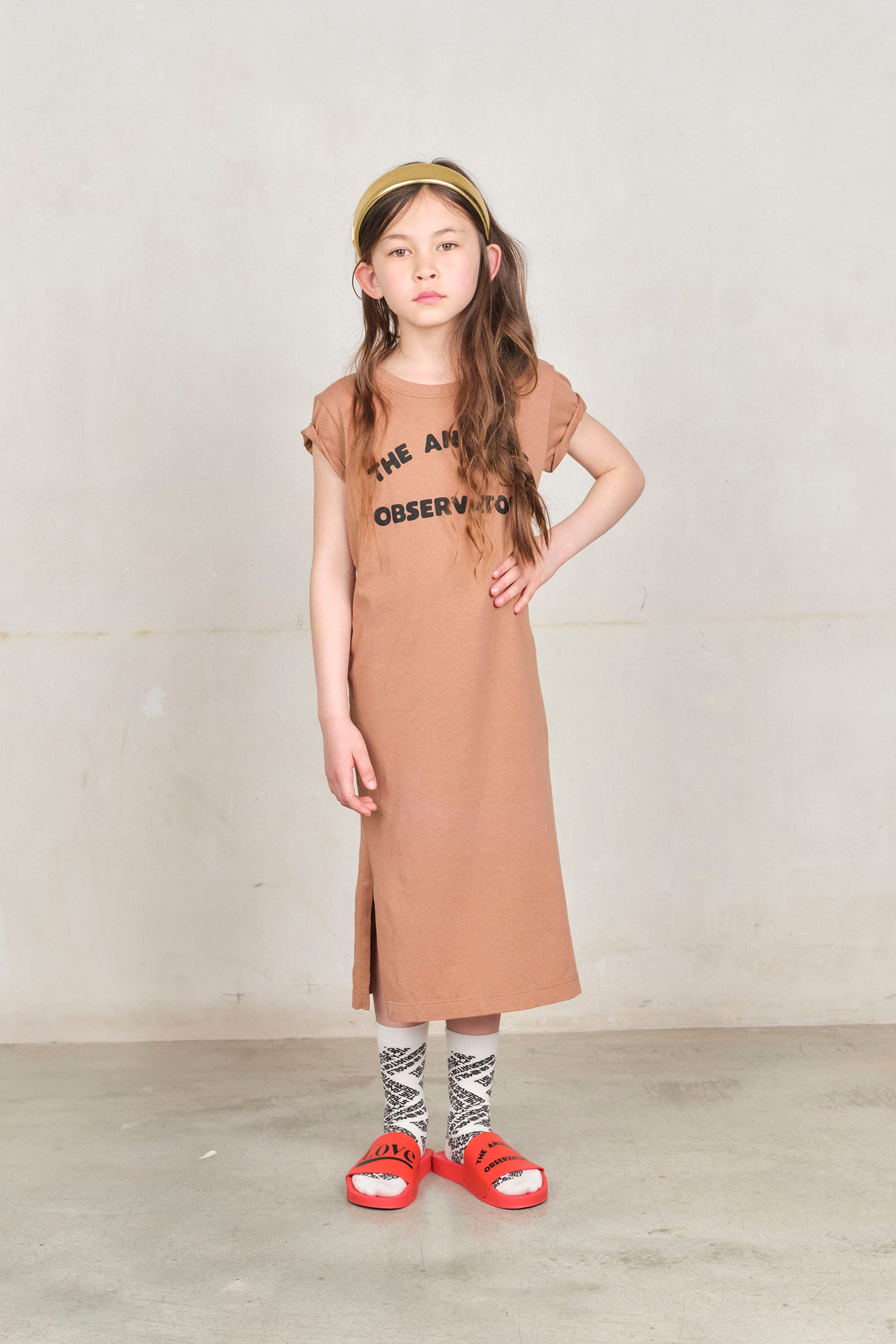 【The Animals Observatory】WORM KID SOCKS White