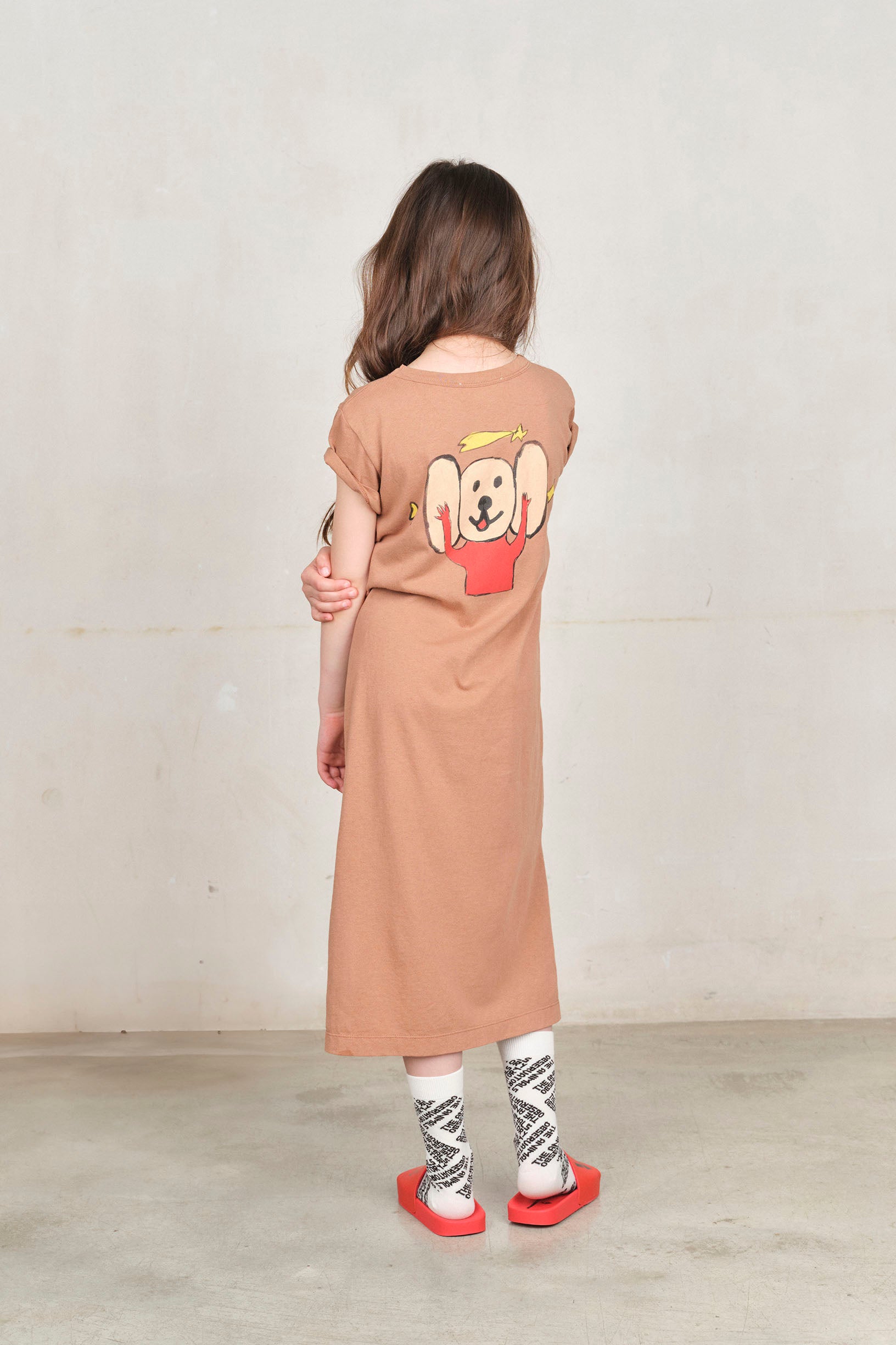 【The Animals Observatory】WORM KID SOCKS White