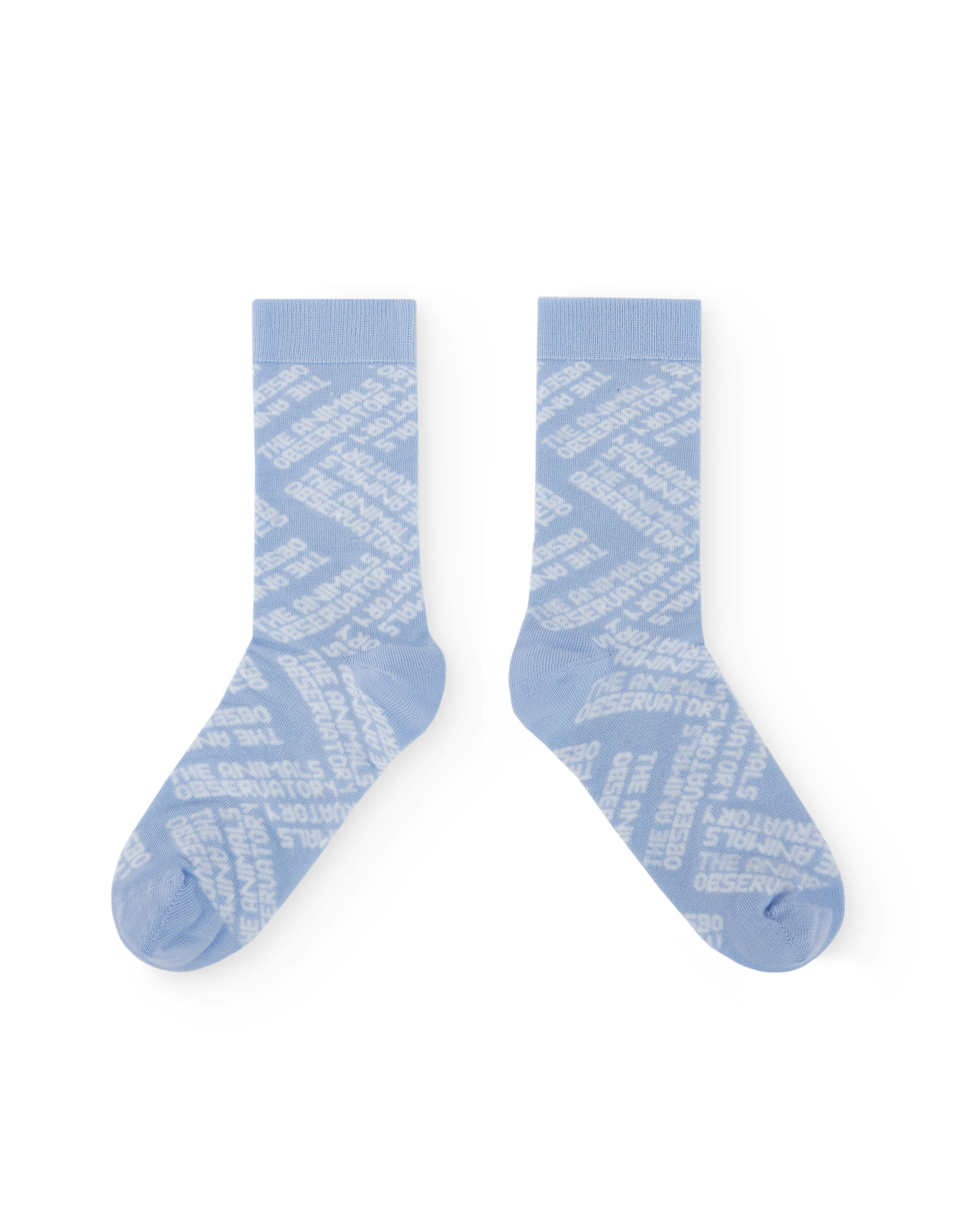 【The Animals Observatory】WORM KID SOCKS Soft Blue