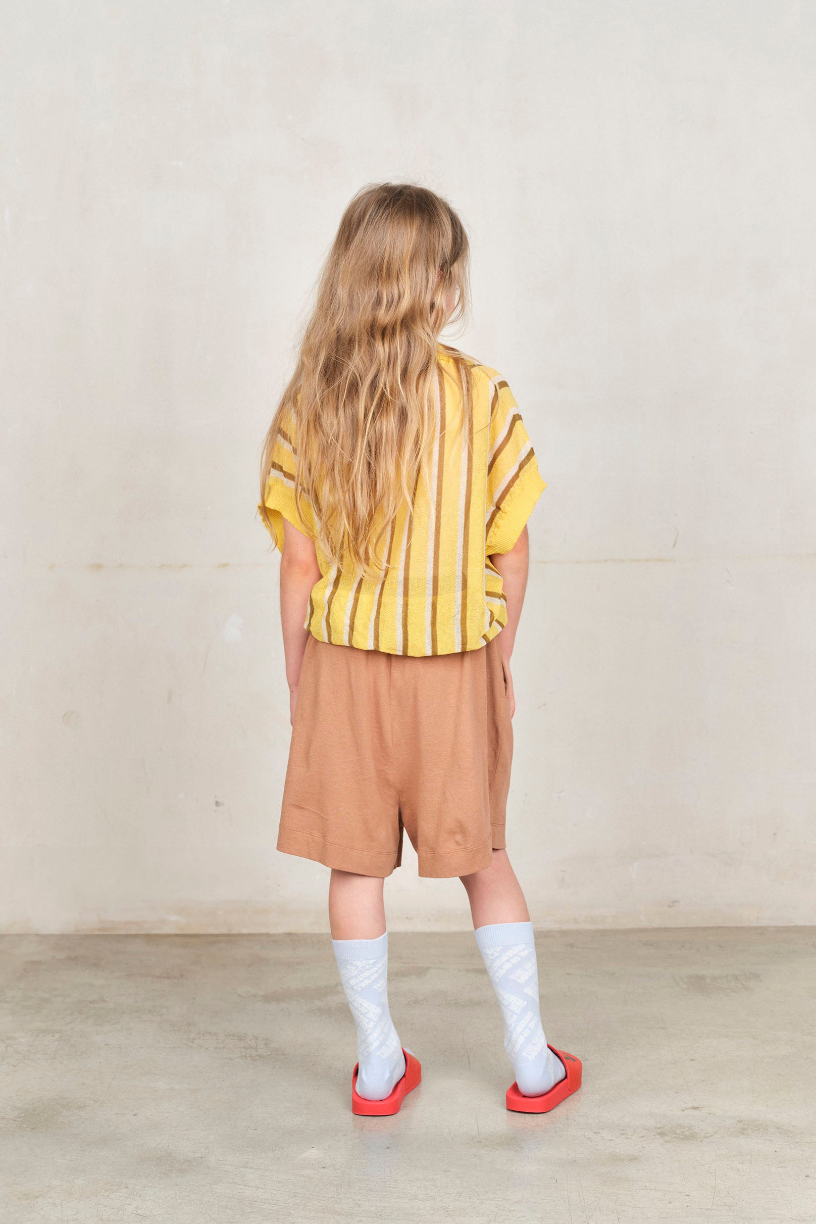 【The Animals Observatory】WORM KID SOCKS Soft Blue
